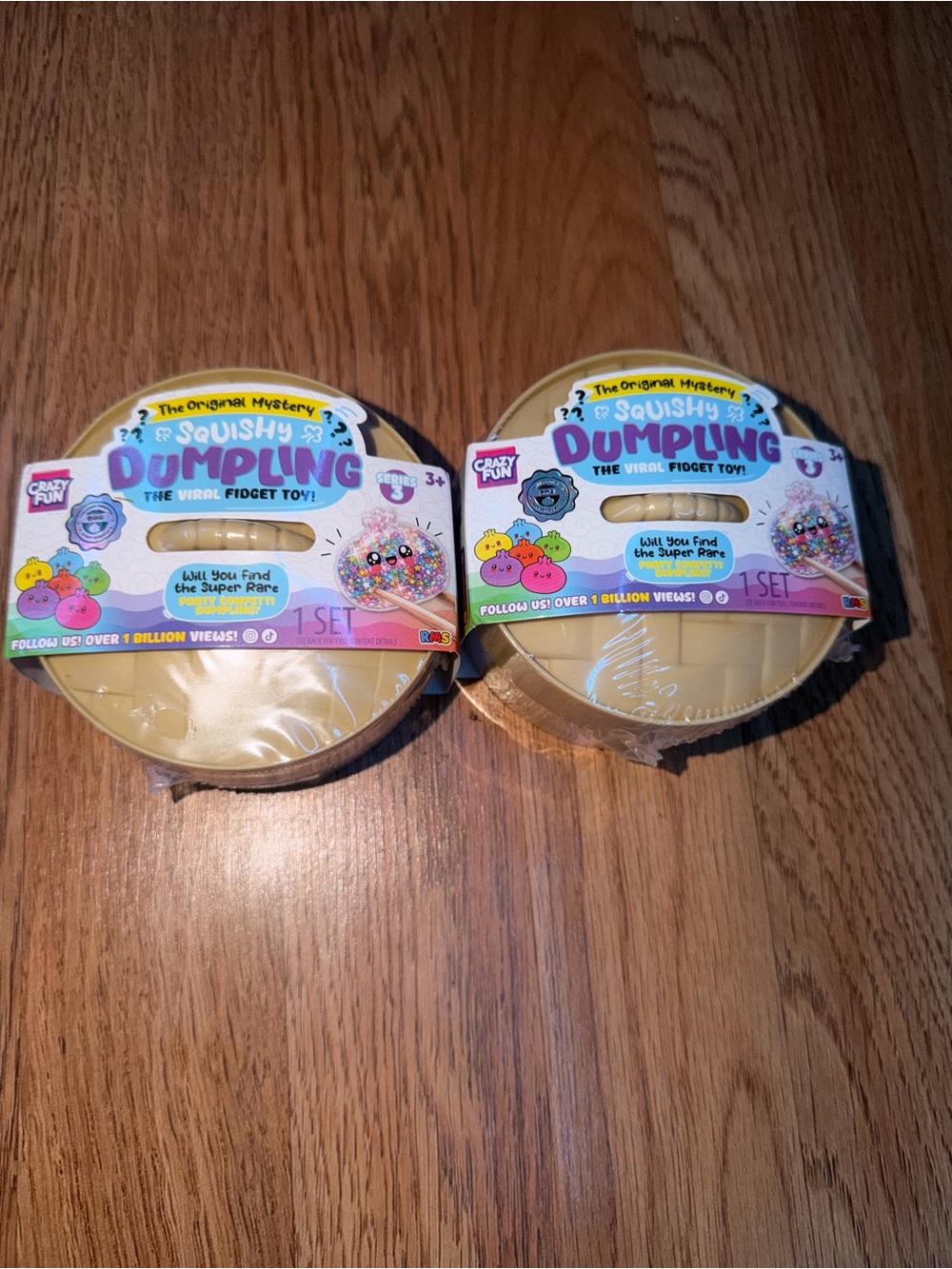 RMS Crazy Fun The  Squishy Dumpling Series 3 (Lot of 2)